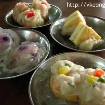 Various dim sum