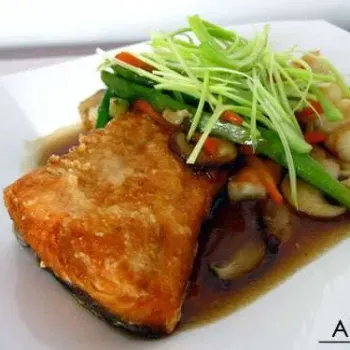 Salmon Ankake