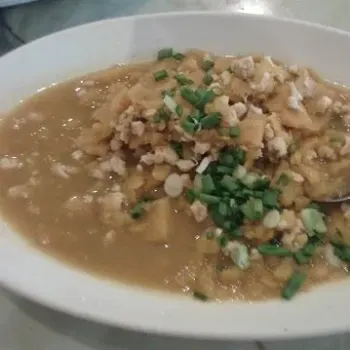 Pumpkin With Minced Chicken Meat