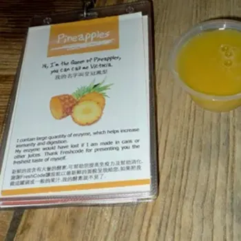 High Fiber Pineapple Juice
