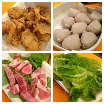 Steamboat Ingredients