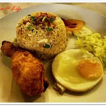 Ikan Bilis Fried Rice