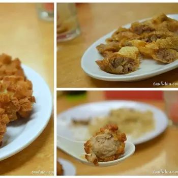 Crispy Beef Balls and Deep Fried Beef Lobak