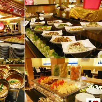 Buffet spread presented interestingly