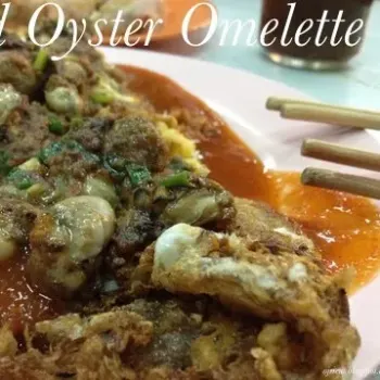 Fried Oyster Omelette