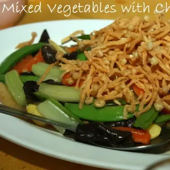 Mixed Vegetables With Chestnuts