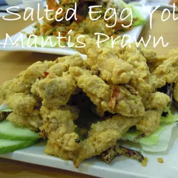 Salted Egg Yolk Mantis Prawn