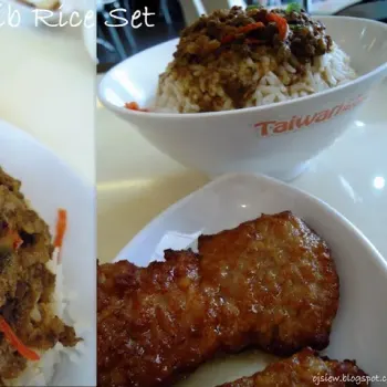 Honey Pork Ribs Rice Set