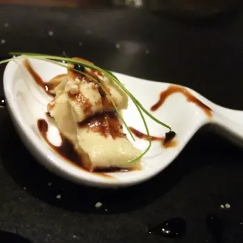 Amouse Bouche: Foie Gras Mousse