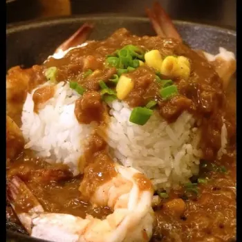 Japanese Shrimp Sizzle Rice