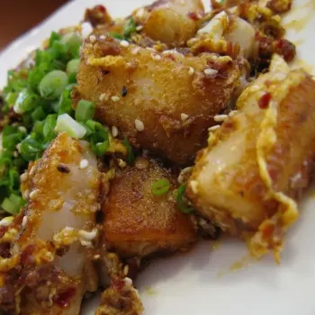 Stir Fry Rice Flour Roll