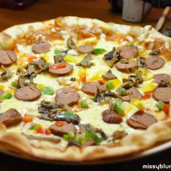 Air Dried Beef, Pepperoni And Roasted Onions