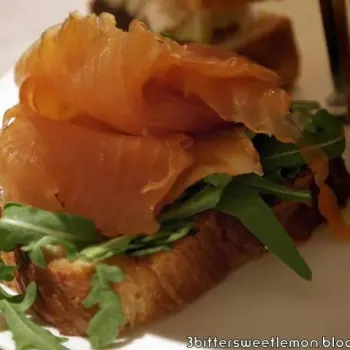 House Cured Salmon Open Sandwich