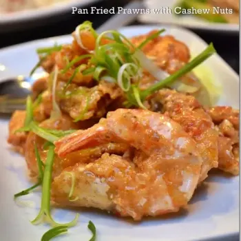Pan-fried Prawns