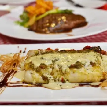 Sea bass “Chimichurri”