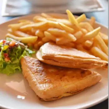 Louisiana Style Chicken Breast Panini with Cajun Seasoning, Melted Cheddar and red onion