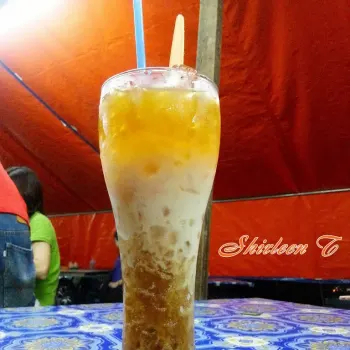 3 layers milk tea