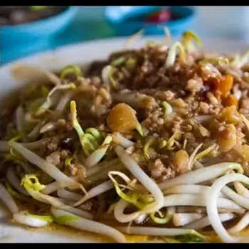 Minced Pork Bean Sprout