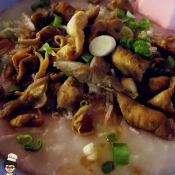 Pork Intestine Porridge 猪肠粥