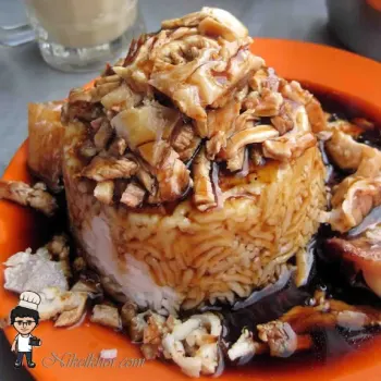 Chicken Pork Rice in Cup