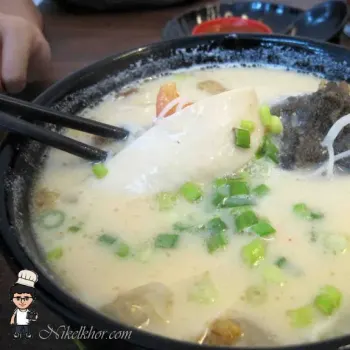 Sliced Abalone & Fish Head Mee Hoon