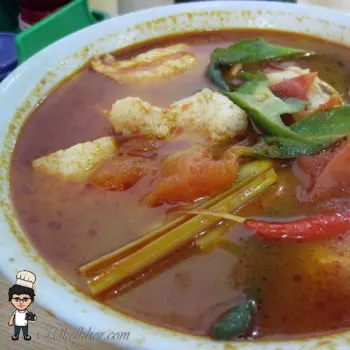Tom Yum Pangasius Fish Noodles=