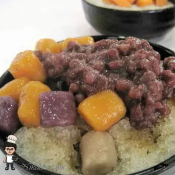 Grass Jelly + QQ Ball + Red Bean with Wintermelon Base