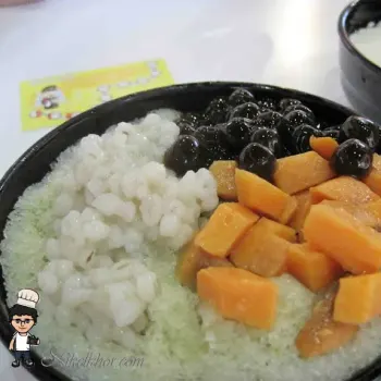 Sweet potato + Barley + Pearl with Green Tea Base