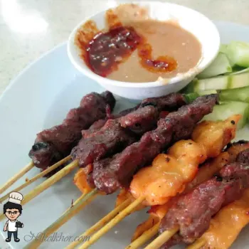 Satay Chicken and Beef