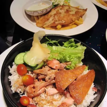 Japanese Teriyaki Chicken Chop Rice