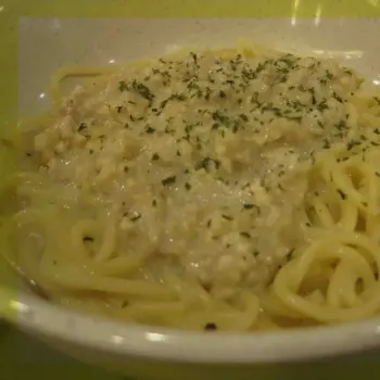 Chicken Smash with Spaghetti