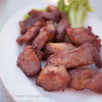 Deep Fried Salted Pork