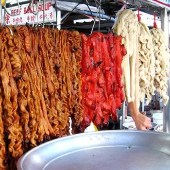 Pig Intestine Porridge (猪肠粥)