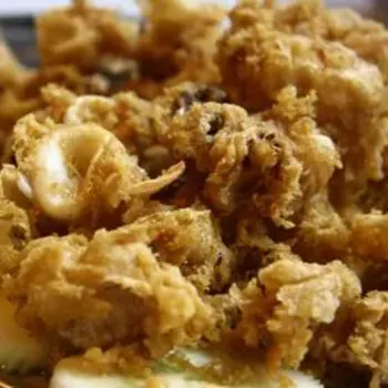 Deep fried calamari