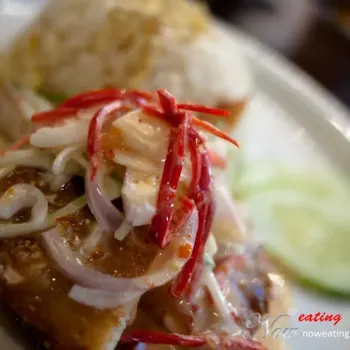 Special Salad Fish Rice