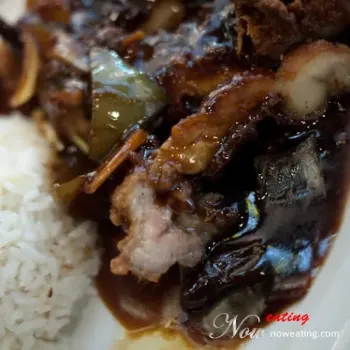 Kong Po Chicken Chop Rice