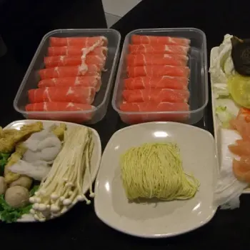 Steamboat Ingredients
