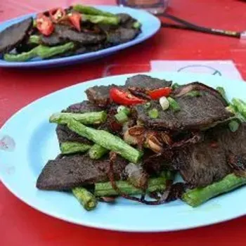 Fried beef