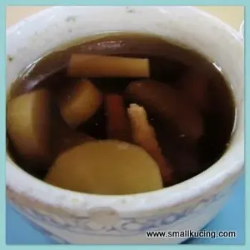 Steamed White Lobak Soup