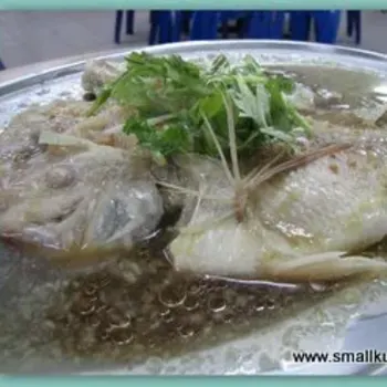 Talapia Steam with Minced Ginger