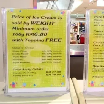 Menu & Price List