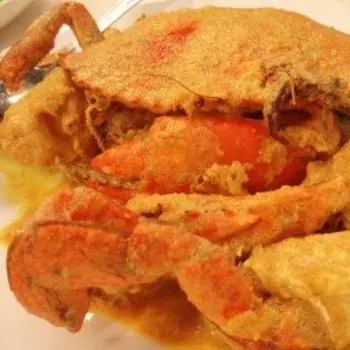 Salted egg yolk crab