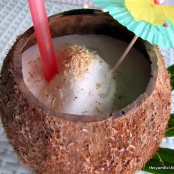 Coco's Nutz - Malibu, rum, condensed milk, coconut juice and coconut cream
