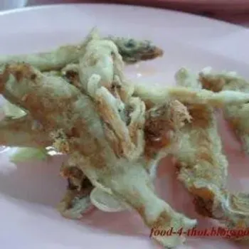 Deep fried sa zhim fish