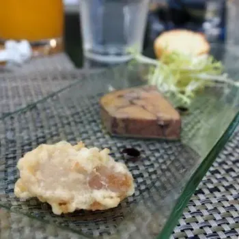 Marbled Foie Gras Terrine with Black Truffle