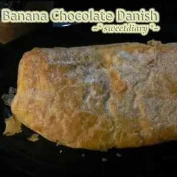 Banana Chocolate Danish