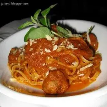 Linguine with Meatballs