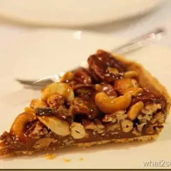 Nutty Pie With Nuttiness Of Cashew