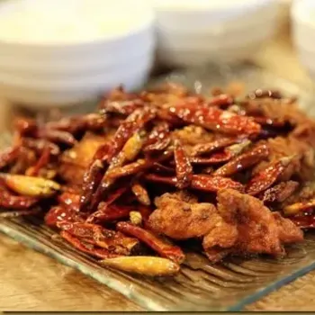 Dried Fried Diced Chicken