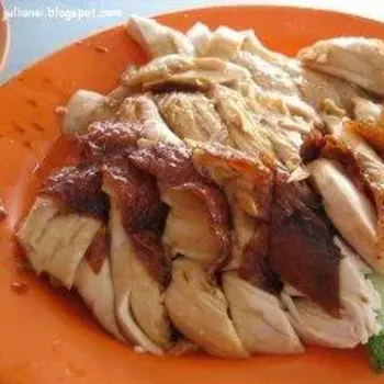 Roast & steamed chiocken